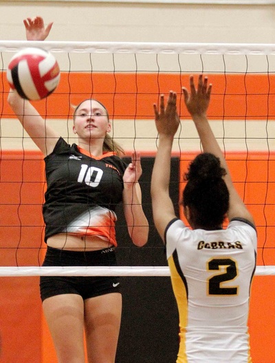 PHOTOS: Rising Sun volleyball sweeps Tech in playoff opener ...