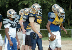 Perryville High football players